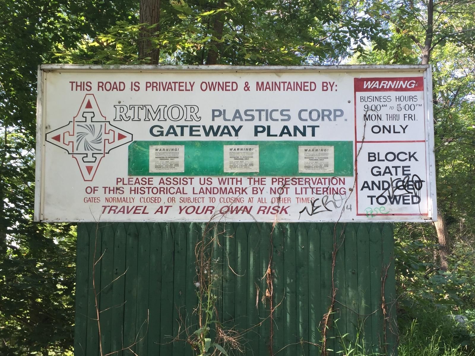 Gate near Piedmont Avenue 9-8-15
